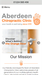 Mobile Screenshot of aberdeenchiropracticclinic.com